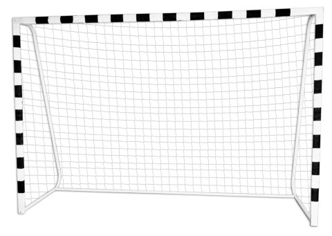 Bramka piłkarska Pro 300 x 200 cm biało-czarna